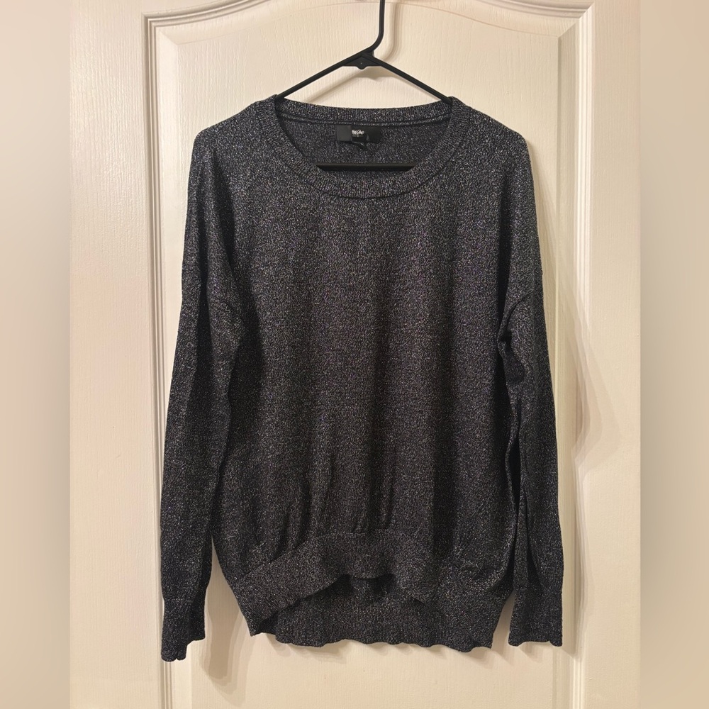 Mossimo Supply Co. Black Crew Neck Sweater